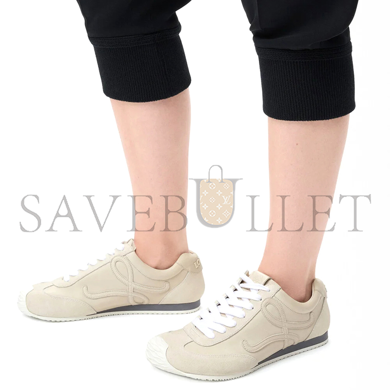 LOEWE BALLET RUNNER 2.0 IN NYLON AND CALFSKIN LLBR282X03 2 LOEWE BALLET RUNNER 2.0 IN NYLON AND CALFSKIN LLBR282X03 2